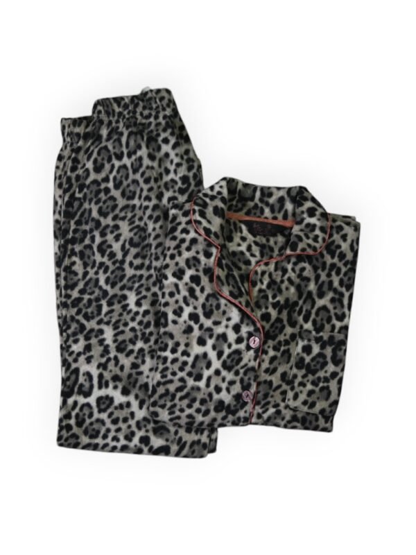 Tiger Print Fleece Set